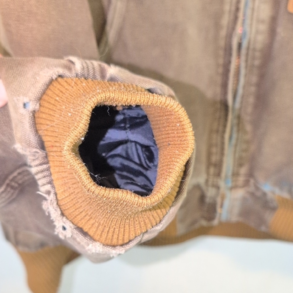 Carhartt Dark Brown Zip-Up Jacket - Picture 6 of 13